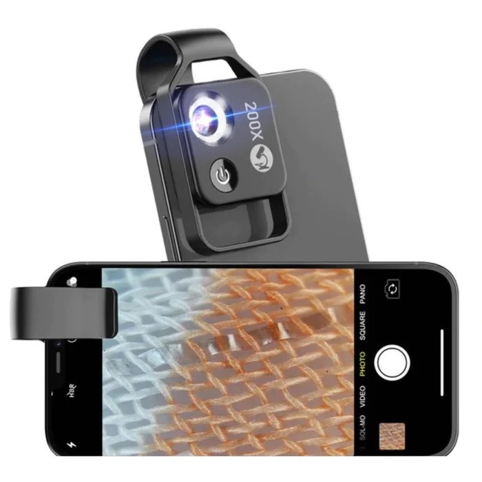 Apexel 200x Smartphone Microscope with CPL