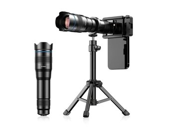 Apexel 36X Telephoto Len Kit for Smartphone - Black