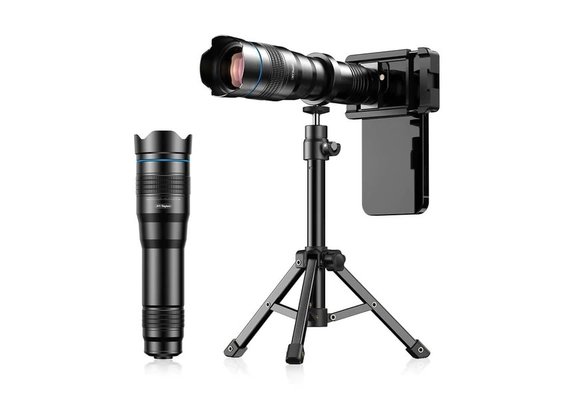 Apexel 36X Telephoto Len Kit for Smartphone - Black