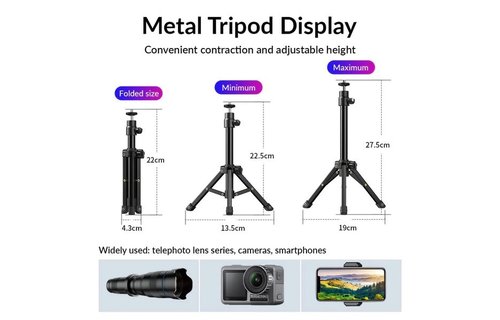 Apexel 36X Telephoto Len Kit for Smartphone - Black