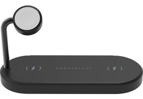 Powerology 4 in1 Fast-Wireless Charging Dock - Black