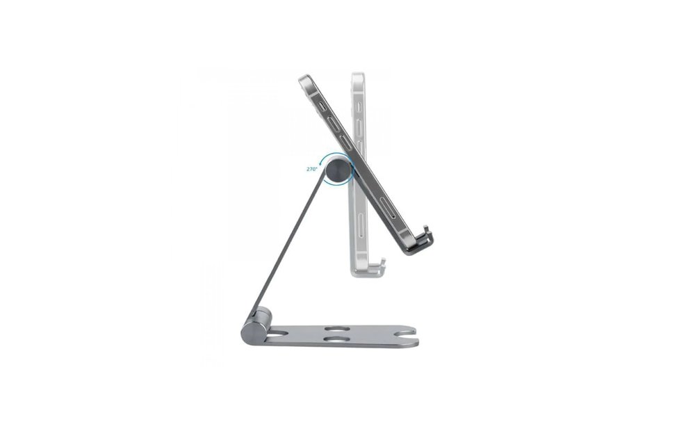 Powerology Universal Foldable Stand - Silver