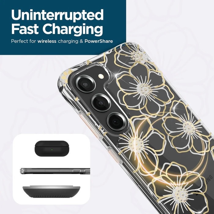 Case Mate Floral Gems Case for Samsung Galaxy S23 - Floral Gems