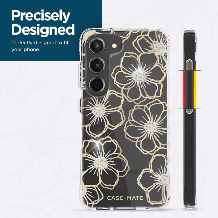 Case Mate Floral Gems Case for Samsung Galaxy S23 - Floral Gems