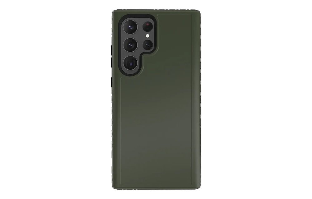 Cellhelmet Fortitude Case for Samsung Galaxy S23 Ultra - Olive Drab Green
