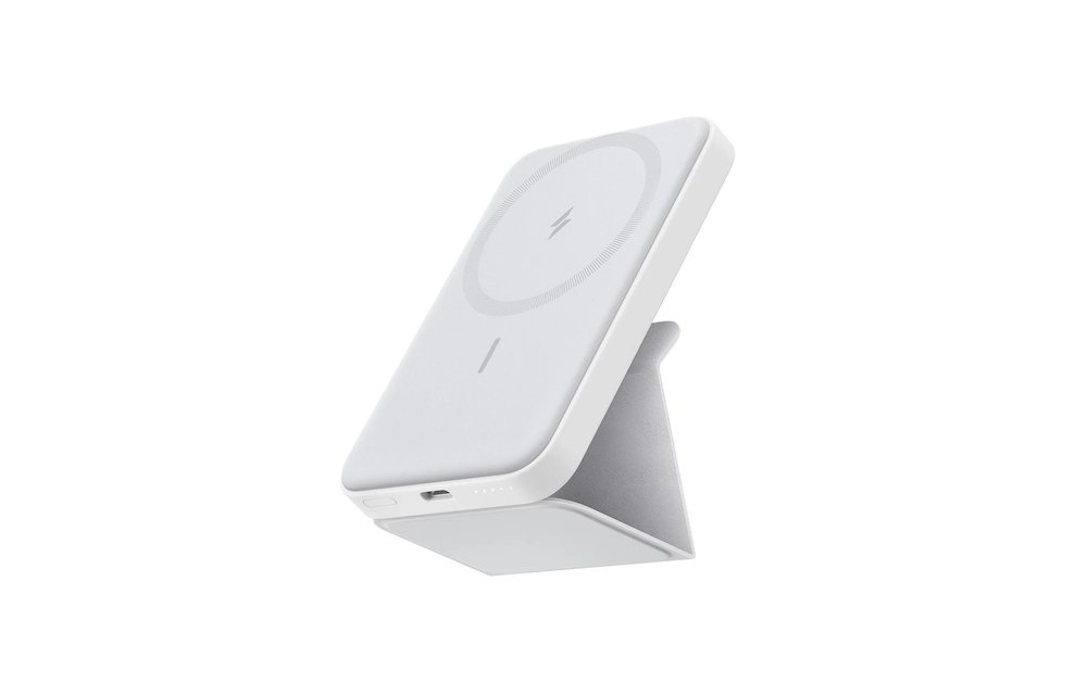 Anker 622 Magnetic Battery (MagGo) 5000mah Magnetic Power Bank with Stand - White