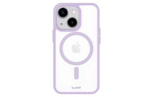 LAUT Huex Protect MagSafe Case for iPhone 13/14/ iPhone 15 - Lavender