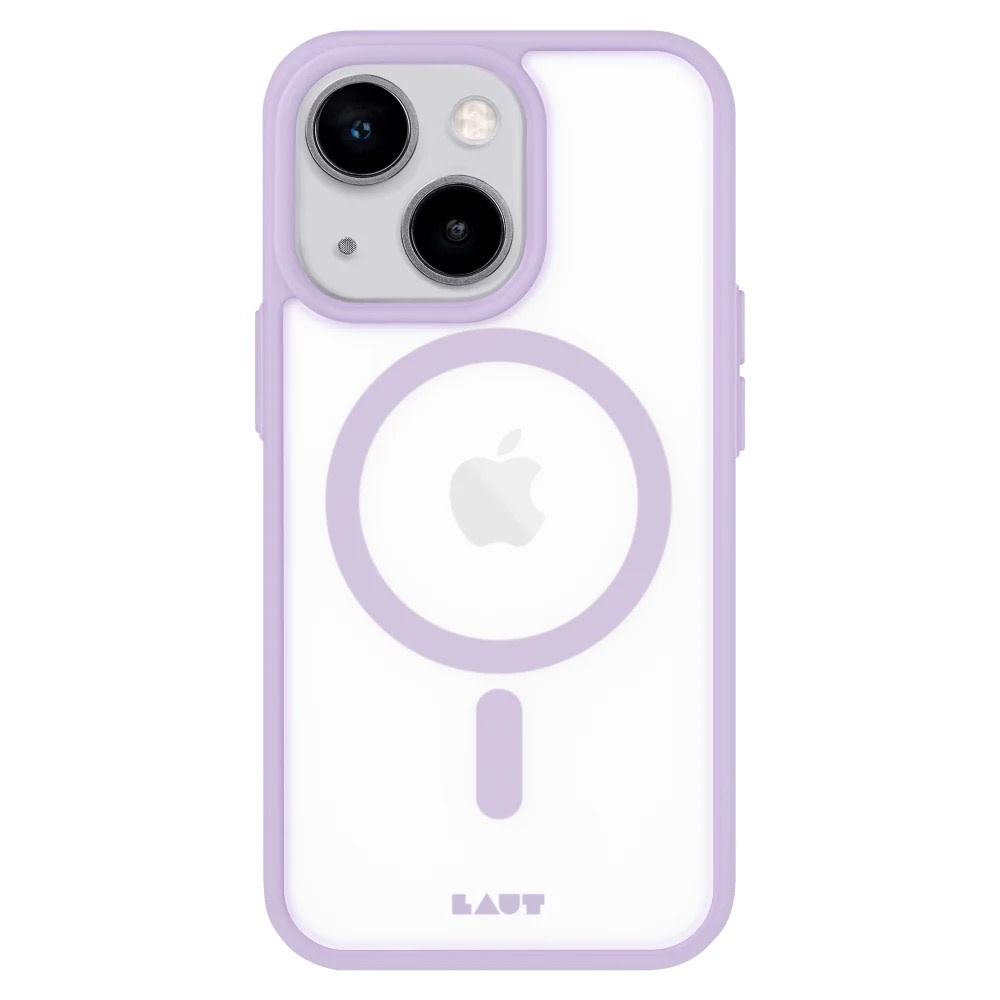 LAUT Huex Protect MagSafe Case for iPhone 13/14/ iPhone 15 - Lavender