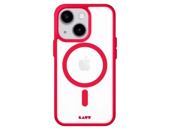 LAUT Huex Protect MagSafe Case for iPhone 13/14/ iPhone 15 - Red