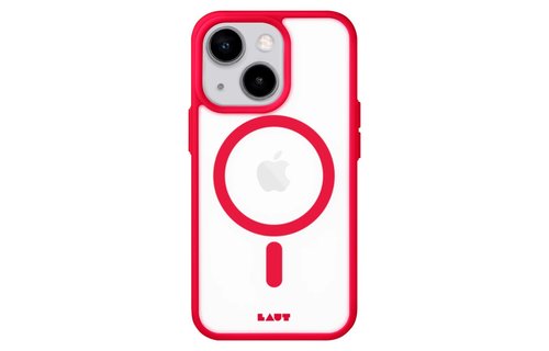 LAUT Huex Protect MagSafe Case for iPhone 13/14/ iPhone 15 - Red