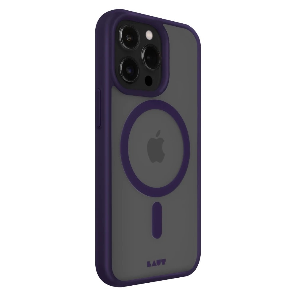 LAUT HUEX Protect MagSafe Case for Apple iPhone 14 Pro - Dark Purple
