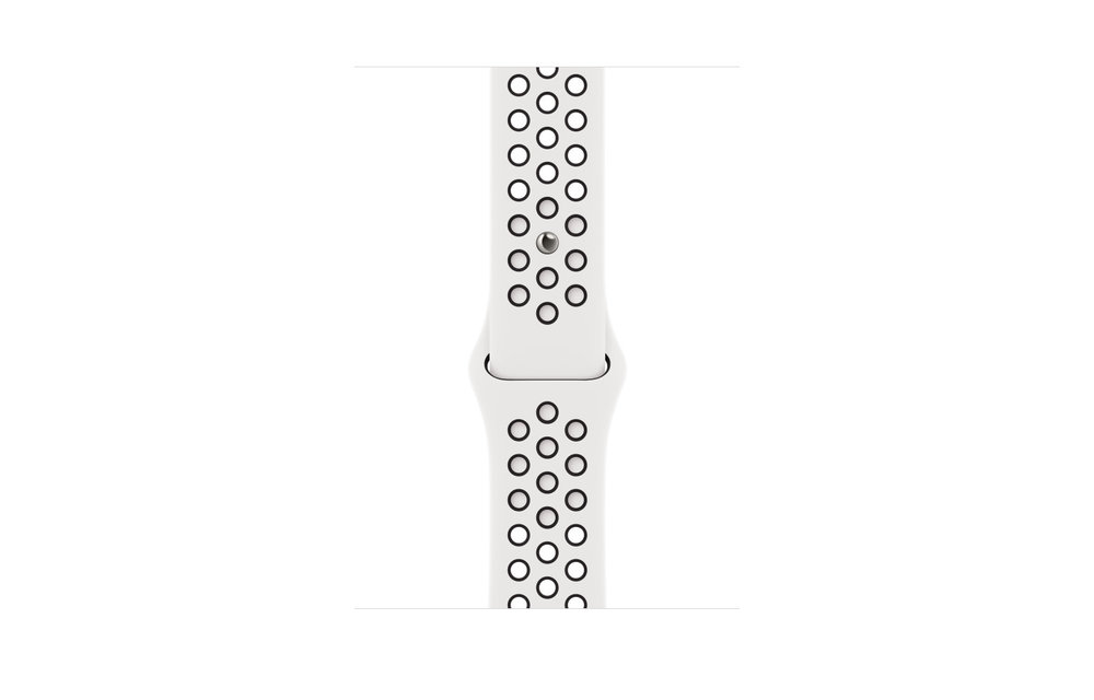 Apple Watch Nike Sport Band 42/44/45/49mm - Summit White / Black