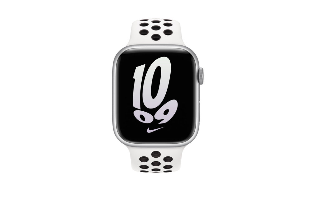 Apple Watch Nike Sport Band 42/44/45/49mm - Summit White / Black
