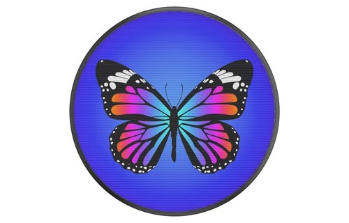 PopSockets PopGrip Premium - Lenticular Flutterfly