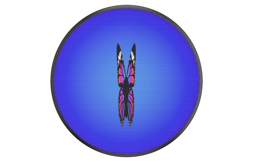 PopSockets PopGrip Premium - Lenticular Flutterfly
