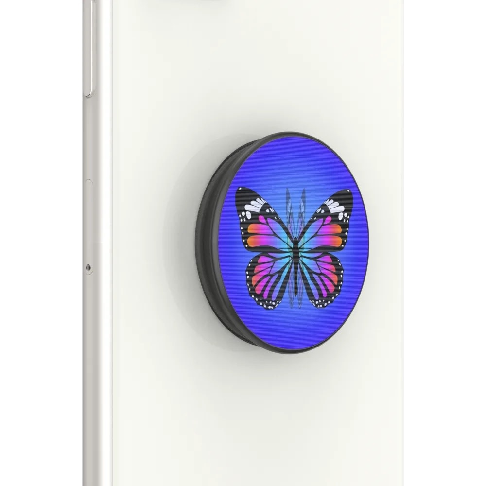 PopSockets PopGrip Premium - Lenticular Flutterfly
