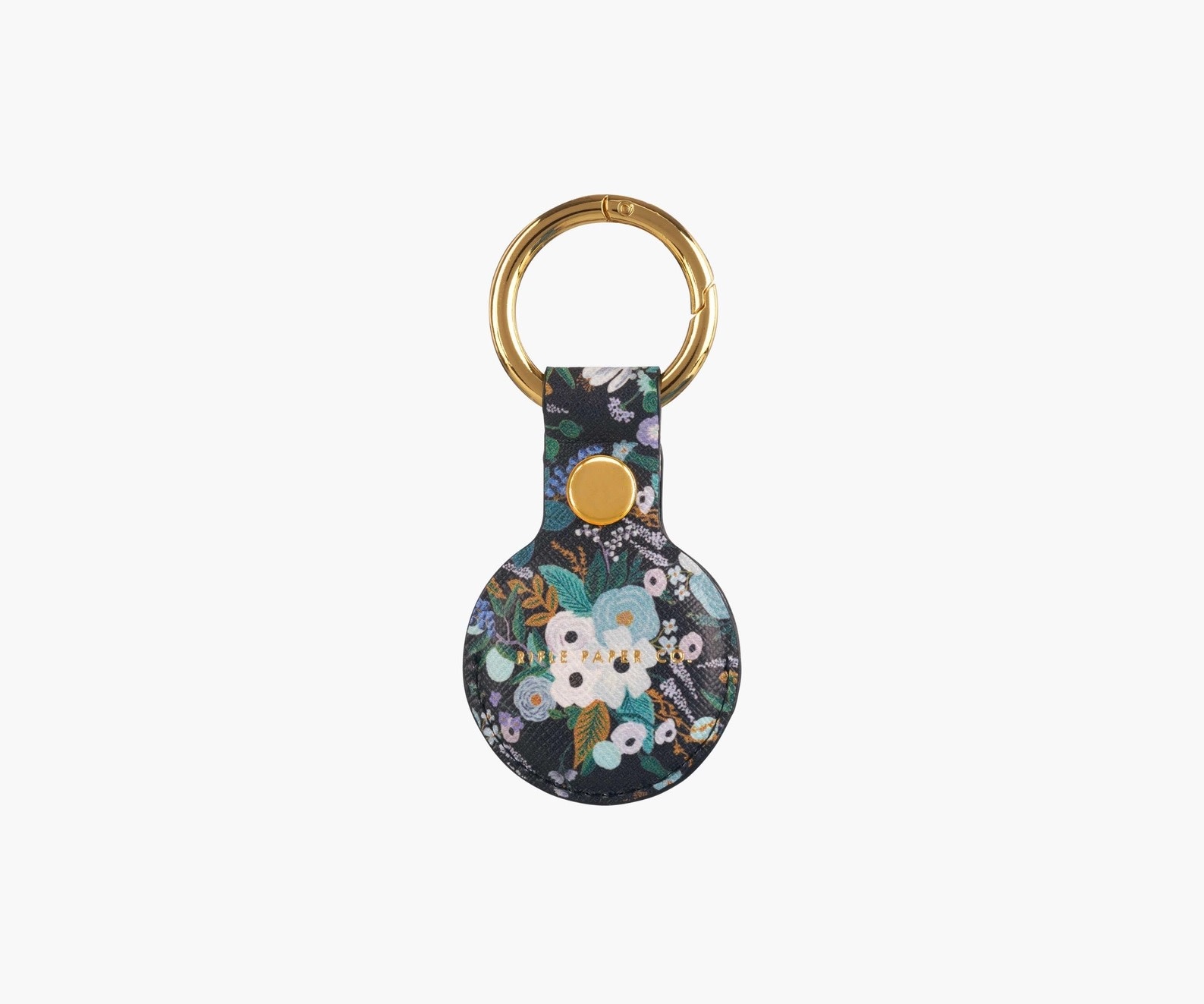 Rifle Paper Co. Garden Party Blue AirTag Clip Ring