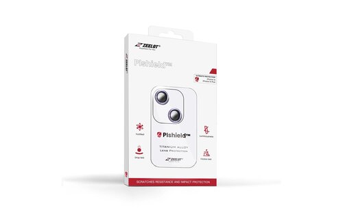 Zeelot Pishield Lens Protector for iPhone 14 / 14 Plus - Purple