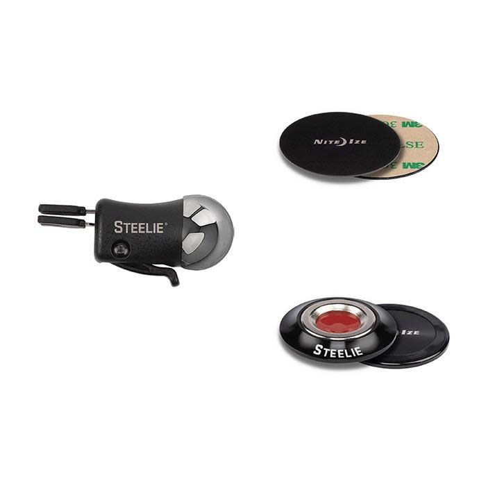 Nite Ize Steelie Orbiter Vent Mount Kit - Silver and Black