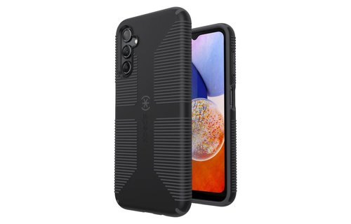 Speck Presidio Impact Hero Case for Samsung Galaxy A14 5G - Granite Black and Dusk Grey