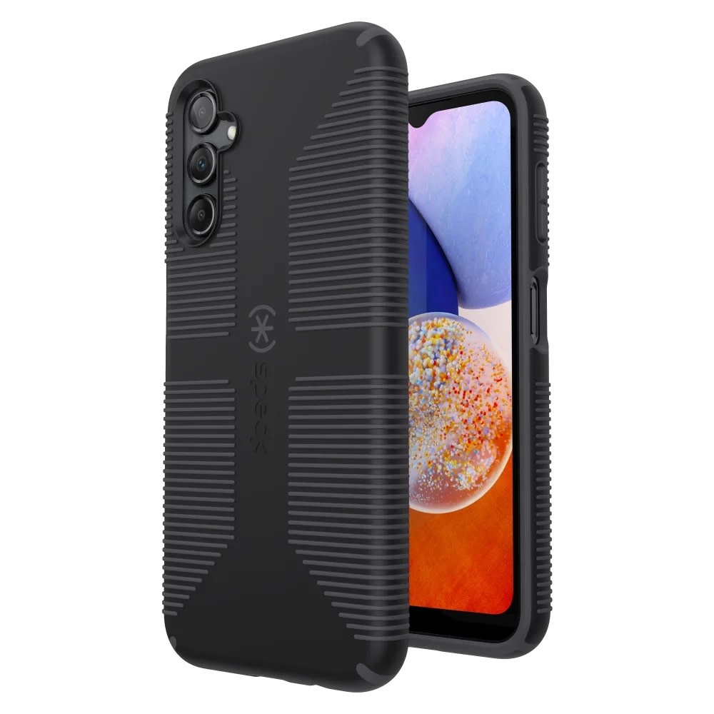 Speck Presidio Impact Hero Case for Samsung Galaxy A14 5G - Granite Black and Dusk Grey