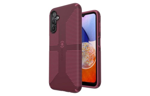 Speck Presidio Impact Hero Case for Samsung Galaxy A14 5G - Rusty Red and Black