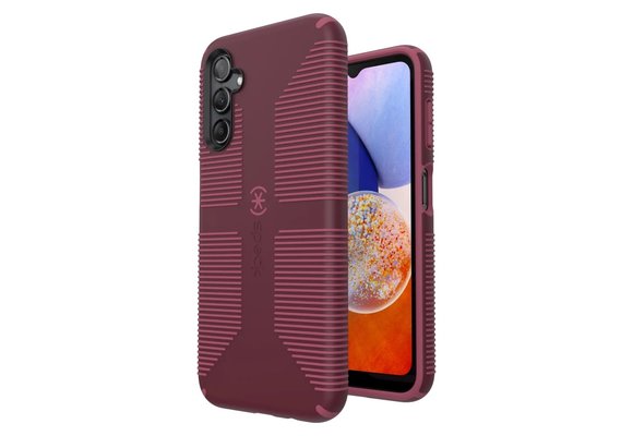 Speck Presidio Impact Hero Case for Samsung Galaxy A14 5G - Rusty Red and Black