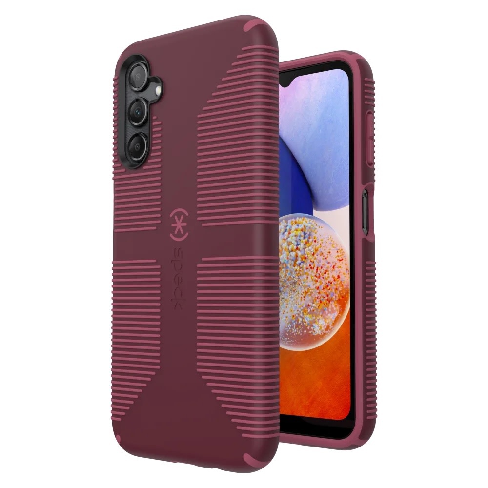 Speck Presidio Impact Hero Case for Samsung Galaxy A14 5G - Rusty Red and Black
