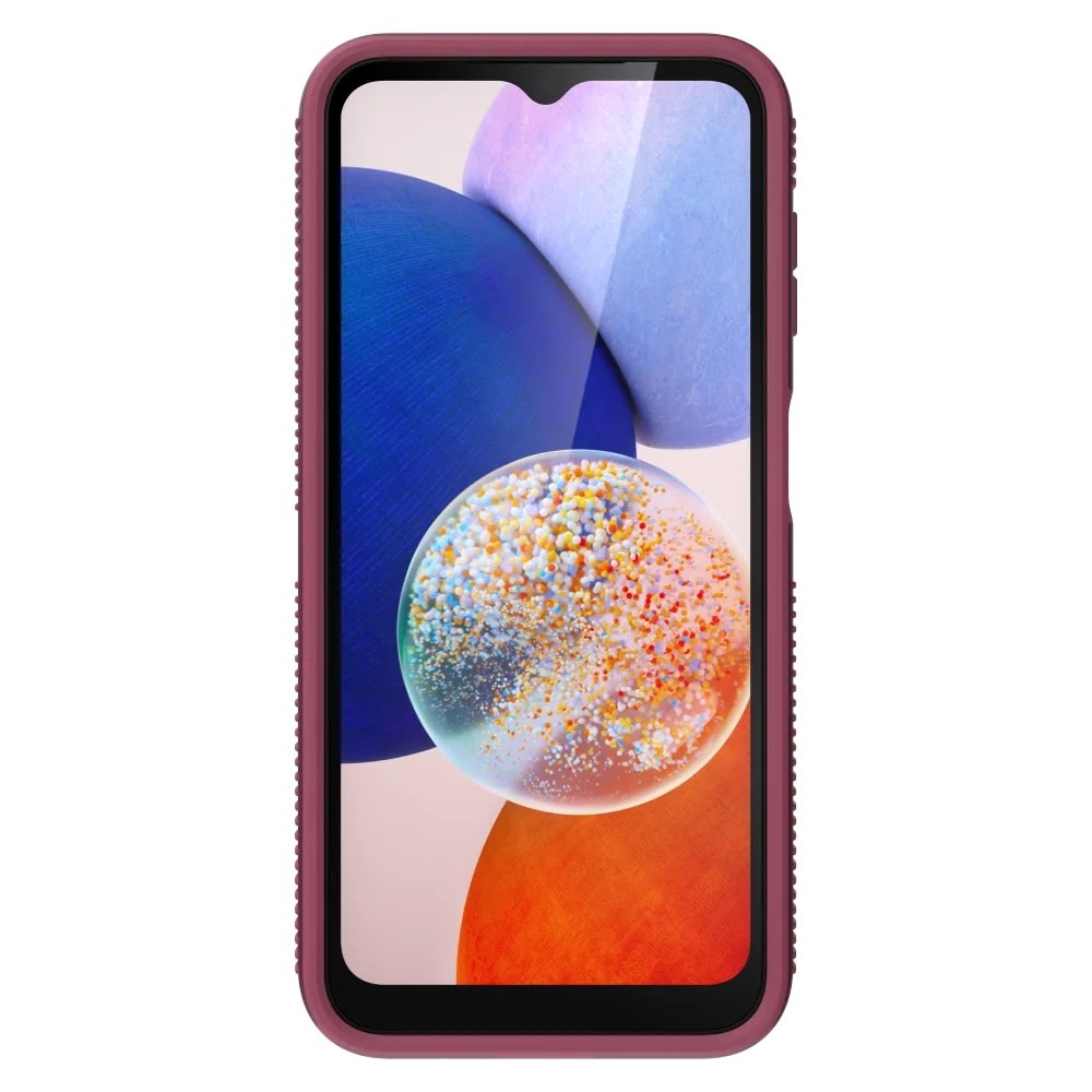 Speck Presidio Impact Hero Case for Samsung Galaxy A14 5G - Rusty Red and Black