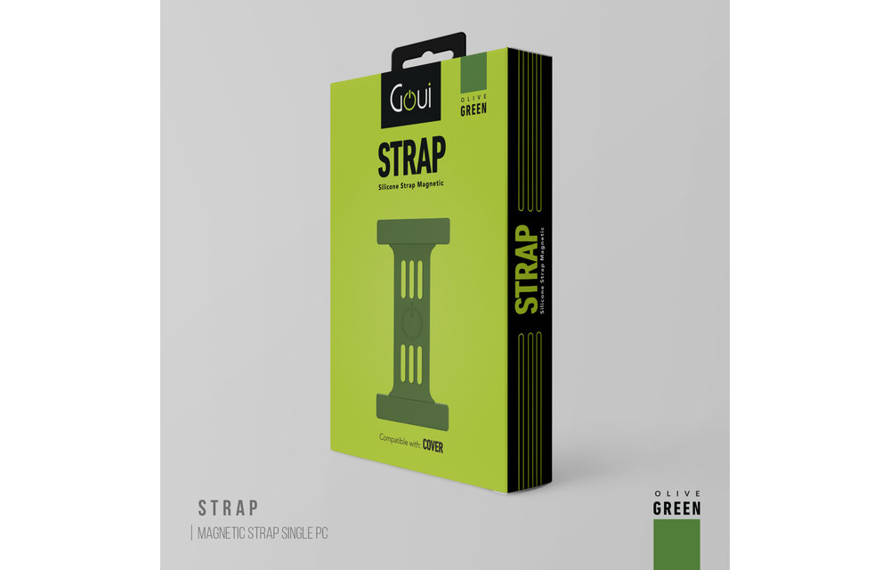 Goui Silicone Magnetic Strap - Olive Green