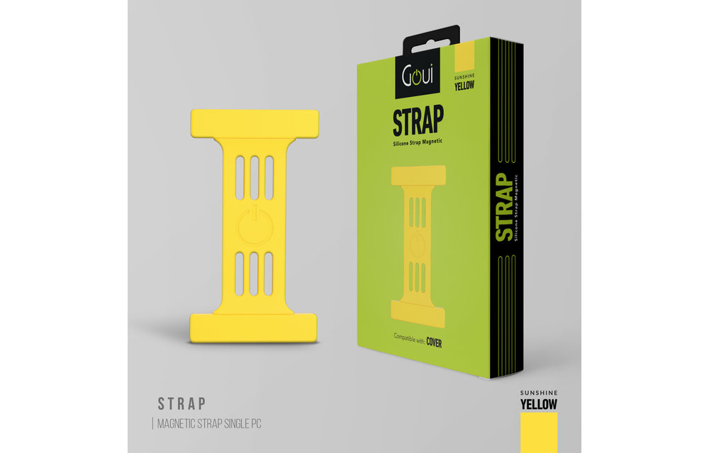 Goui Silicone Magnetic Strap - Yellow