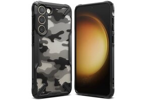 Ringke Fusion X Design Case for Samsung Galaxy S23 - Camo Black