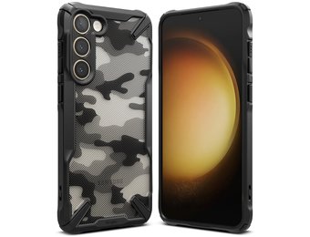 Ringke Fusion X Design Case for Samsung Galaxy S23 - Camo Black
