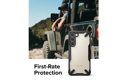 Ringke Fusion X Design Case for Samsung Galaxy S23 - Camo Black