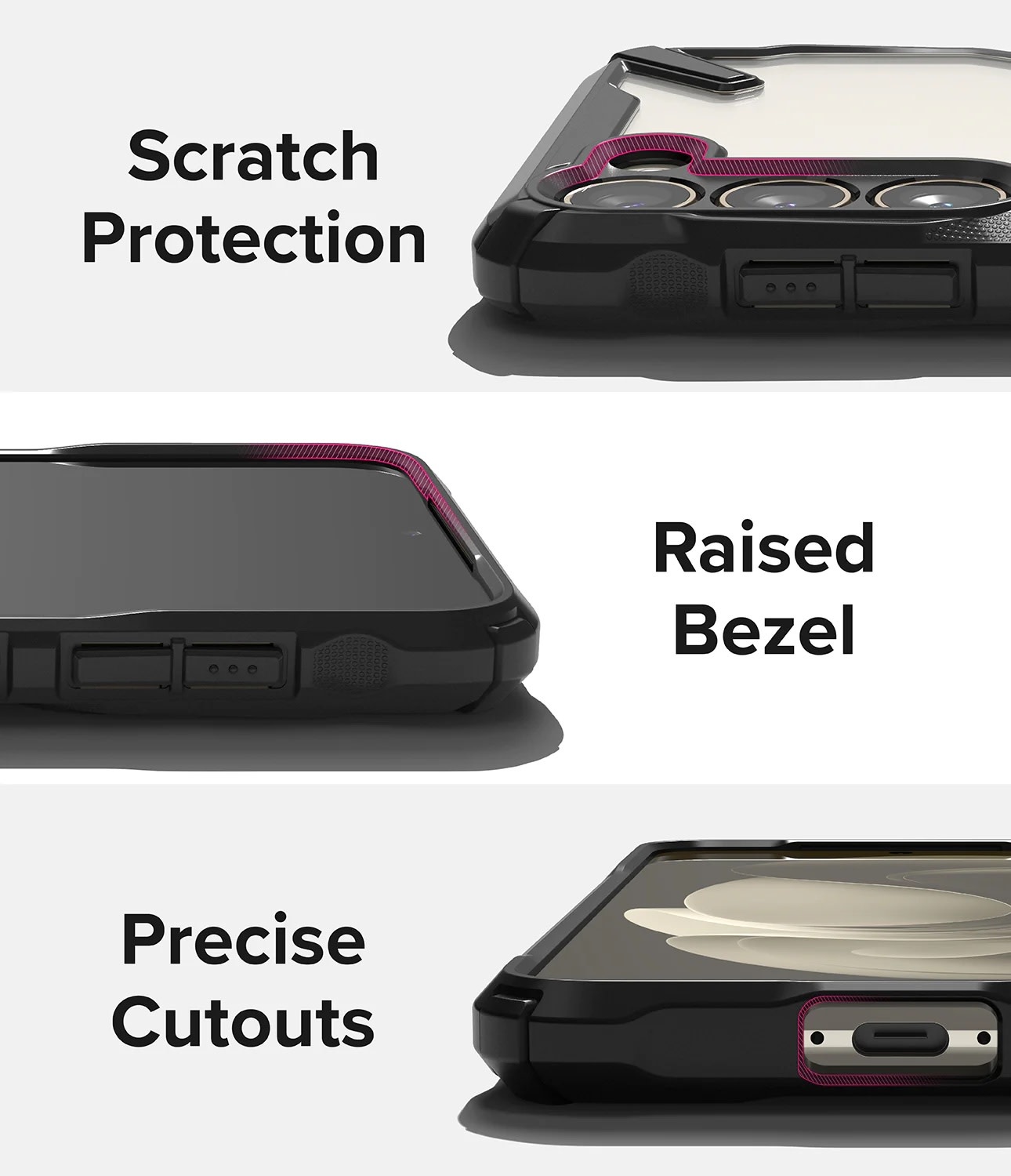 Ringke Fusion X Design Case for Samsung Galaxy S23 - Camo Black