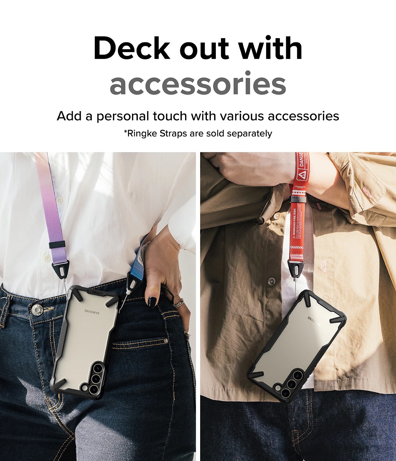 Ringke Fusion X Design Case for Samsung Galaxy S23 - Camo Black