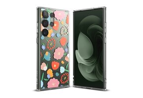 Ringke Fusion Design Case for Samsung Galaxy S23 Ultra - Floral