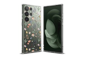 Ringke Fusion Design Case for Samsung Galaxy S23 Ultra - Dry Flowers