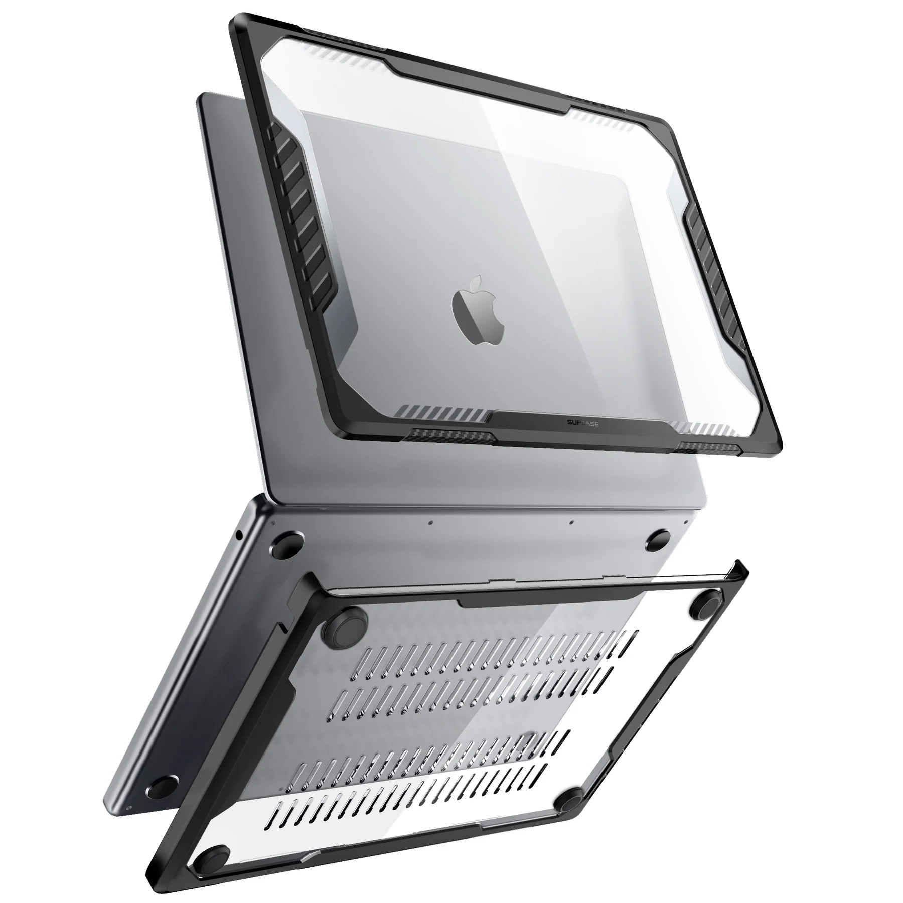 Supcase Unicorn Beetle Series Case for Apple MacBook Air 13" (M2/M3/M4) - Black