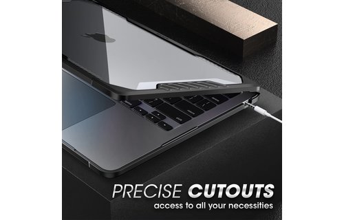 Supcase Unicorn Beetle Series Case for Apple MacBook Air 13" (M2/M3/M4) - Black