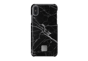 Happy Plugs iPhone Xs Max Slim Case - Black Marble