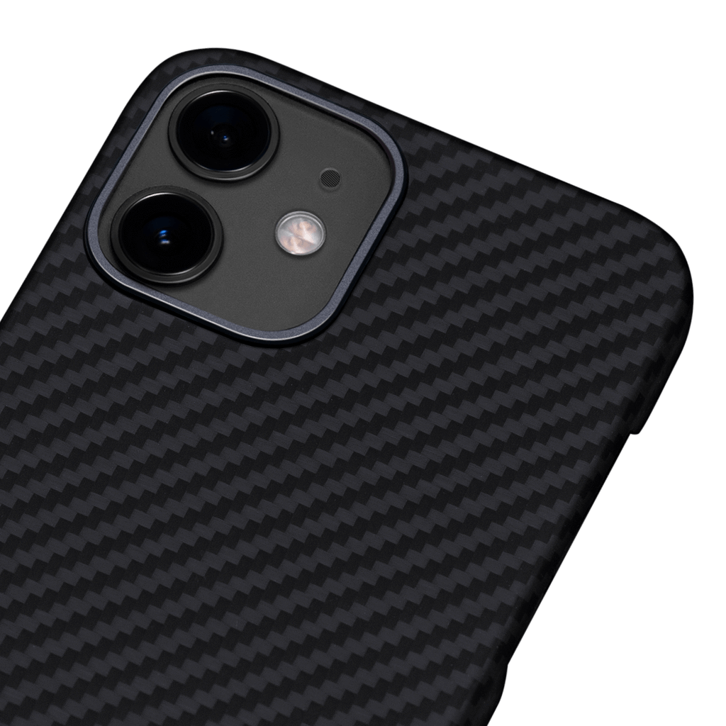 Pitaka Aramid Karbon Fiber MagEz Case for iPhone 12 Mini - Black/Grey Twill