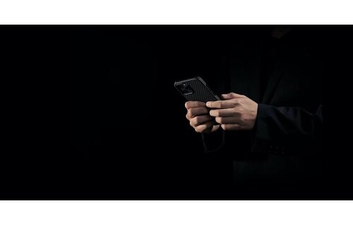 Pitaka Aramid Karbon Fiber MagEz Case for iPhone 12 Mini - Black/Grey Twill