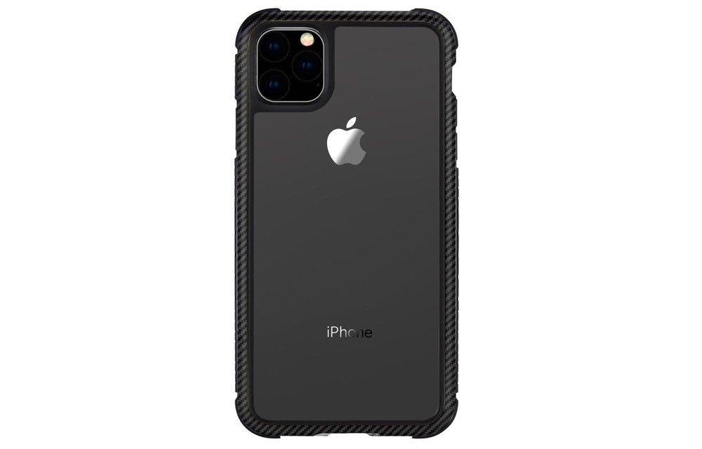 SwitchEasy Glass Rebel Case for iPhone 11 Pro - Carbon Black