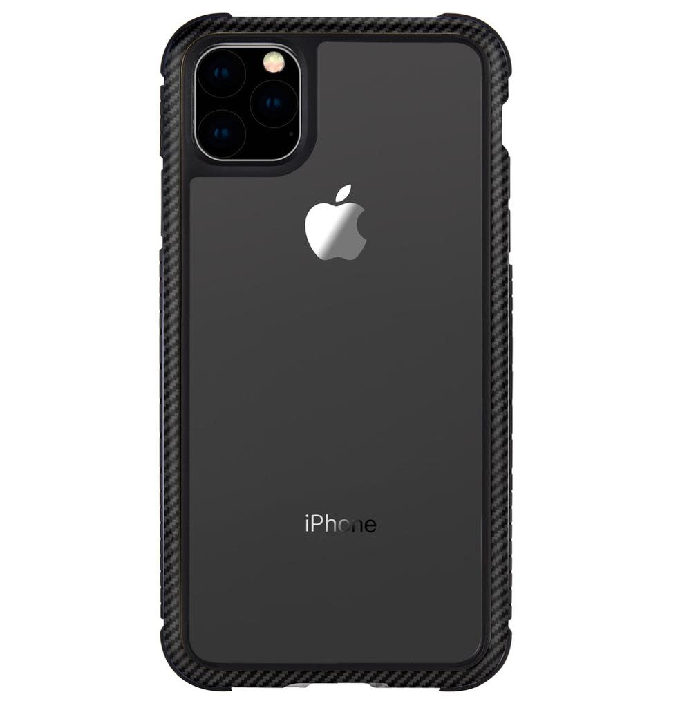 SwitchEasy Glass Rebel Case for iPhone 11 Pro - Carbon Black