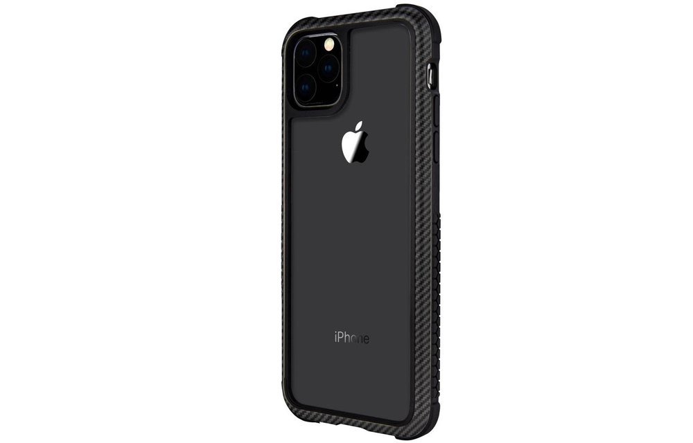 SwitchEasy Glass Rebel Case for iPhone 11 Pro - Carbon Black
