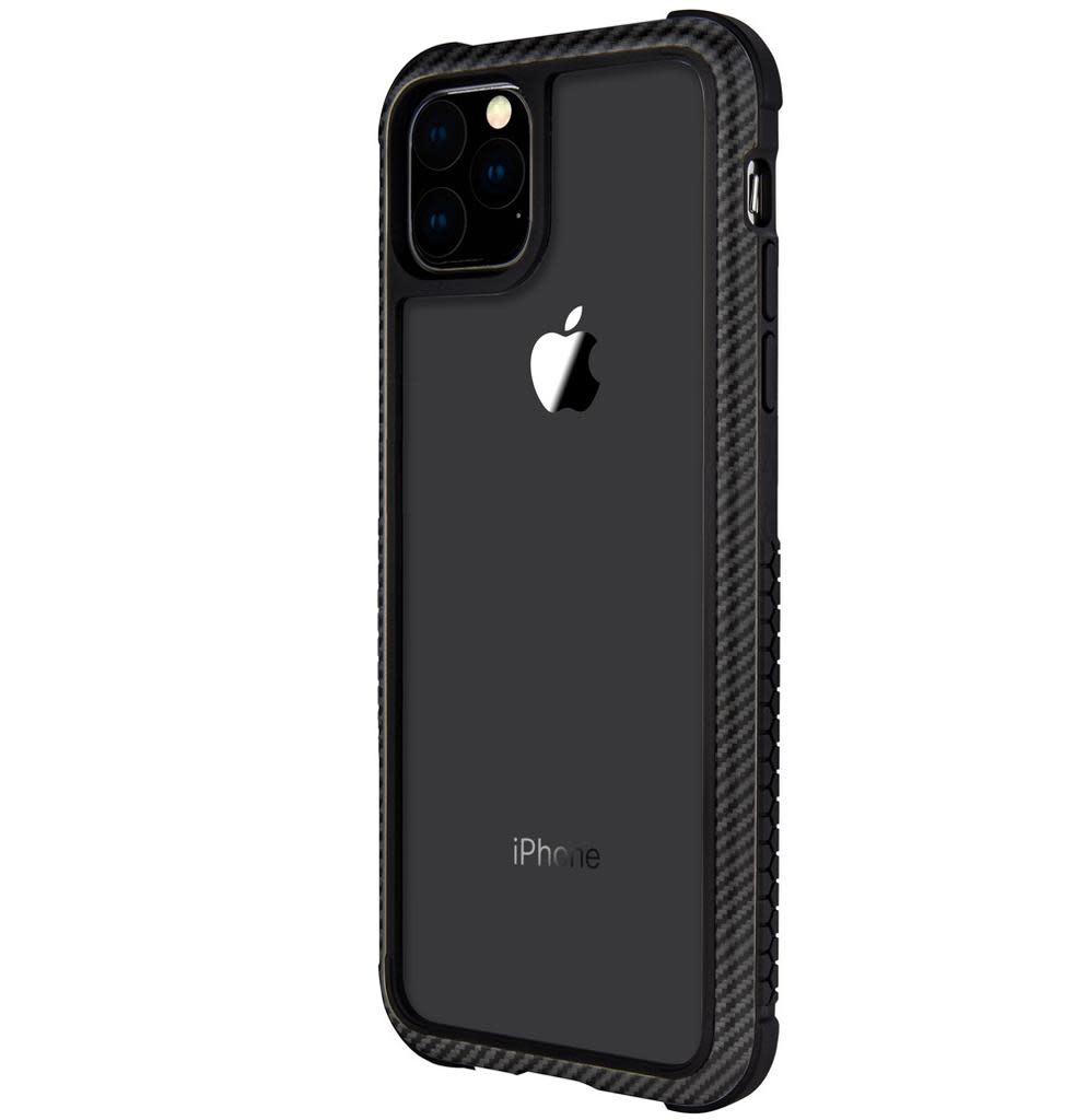 SwitchEasy Glass Rebel Case for iPhone 11 Pro - Carbon Black
