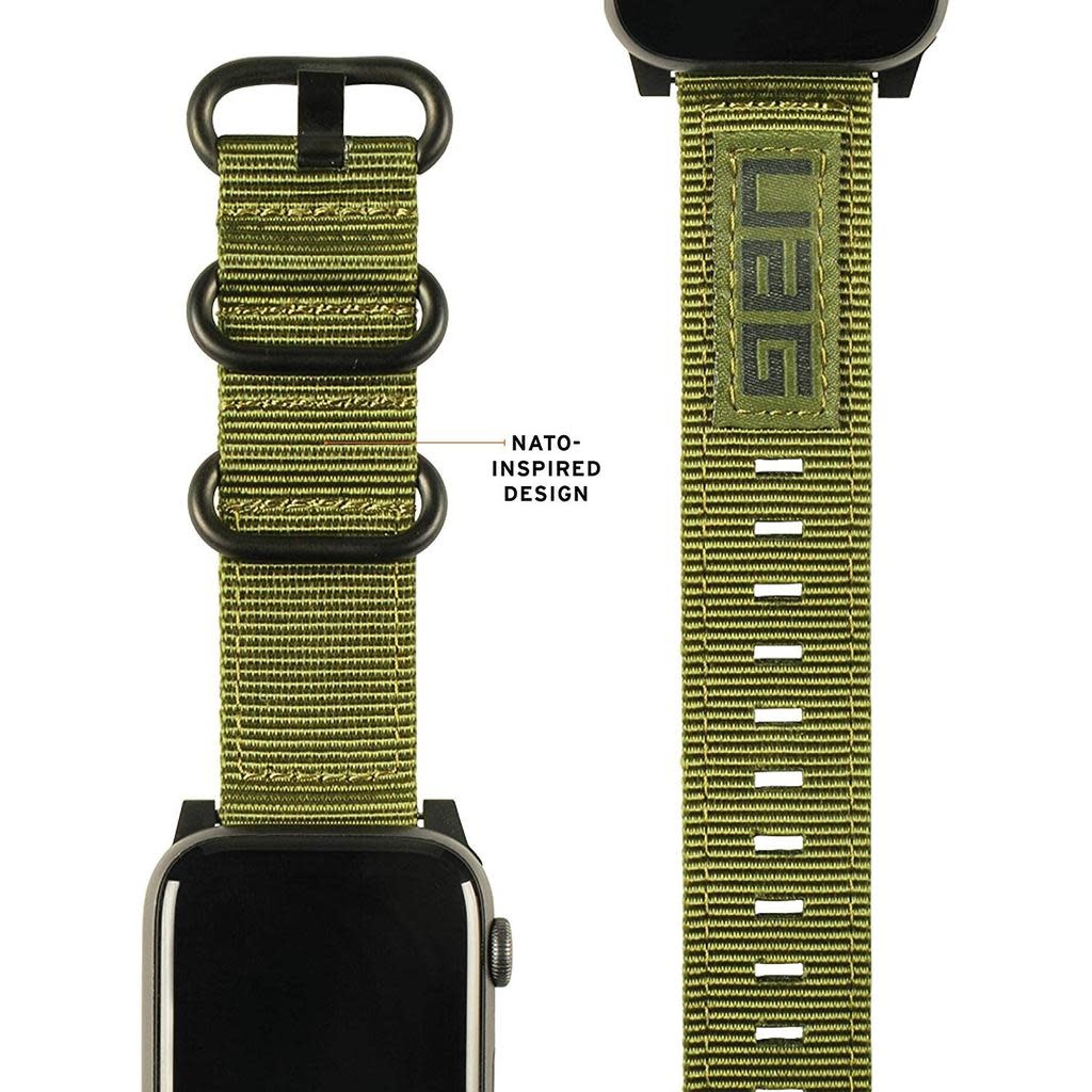 UAG Nato Strap for Apple Watch 42/44/45/49mm - Olive Drab