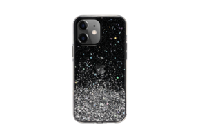SwitchEasy Starfield Case for iPhone 12 Mini - Transparent Black