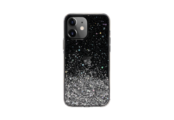 SwitchEasy Starfield Case for iPhone 12 Mini - Transparent Black